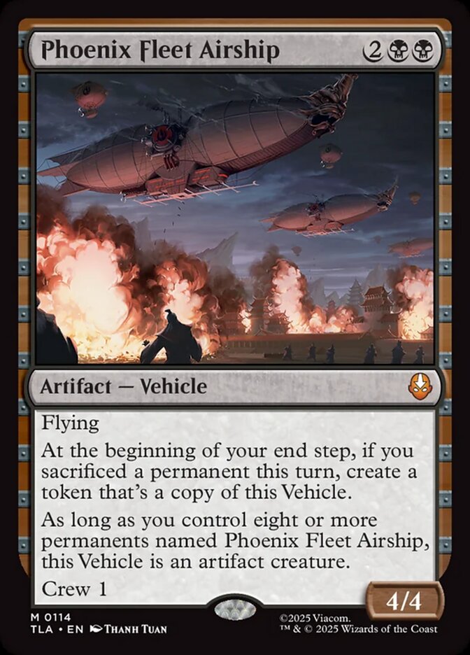 Phoenix Fleet Airship front