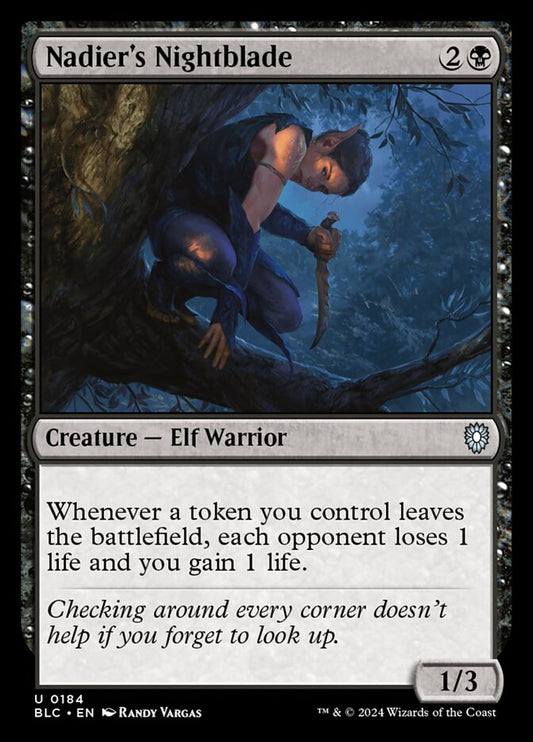 Nadier's Nightblade front