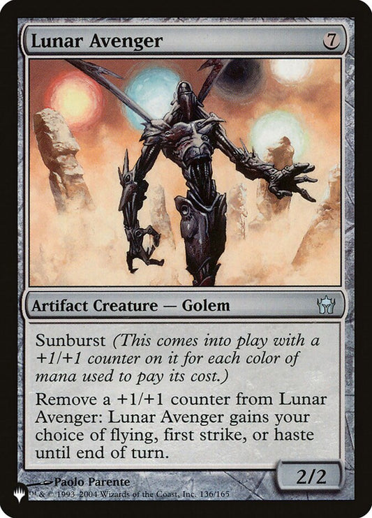 Lunar Avenger front