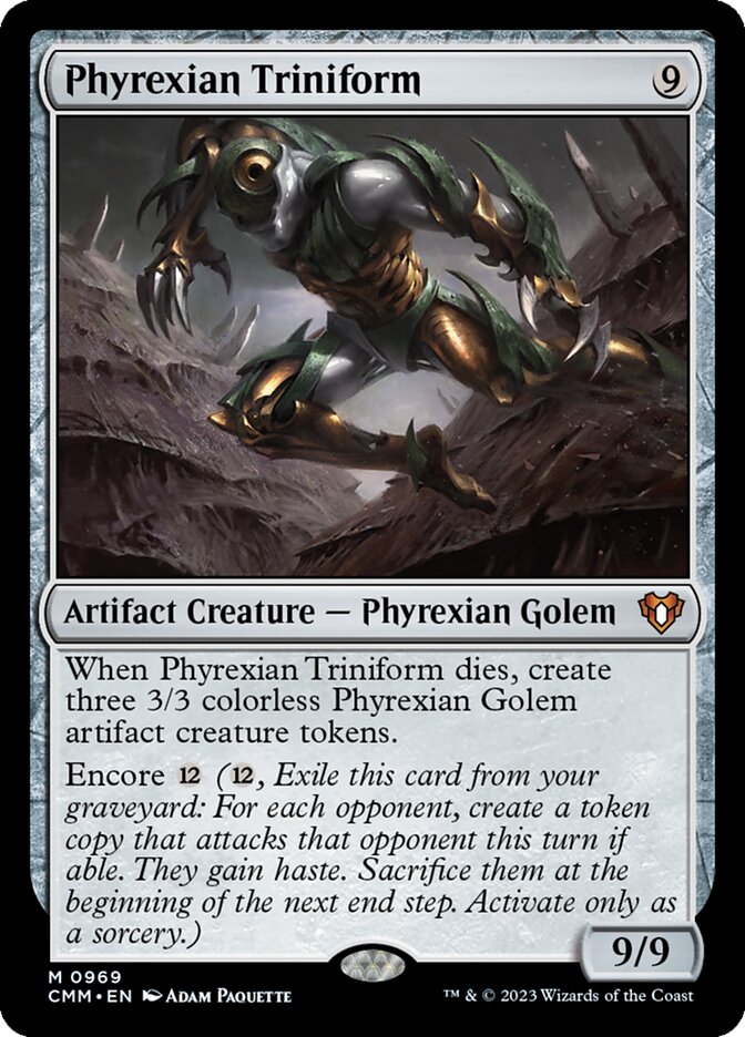 Phyrexian Triniform front
