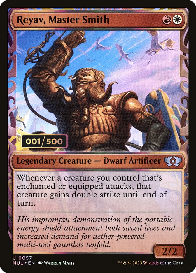 Reyav, Master Smith front