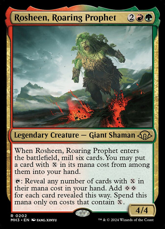 Rosheen, Roaring Prophet front