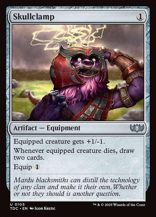 Skullclamp front