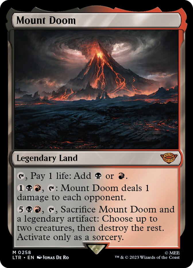 Mount Doom front
