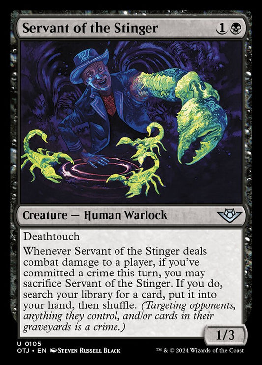 Servant of the Stinger front