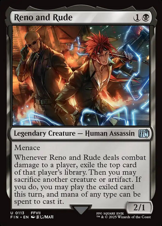 Reno and Rude front