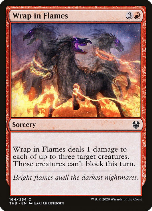 Wrap in Flames front