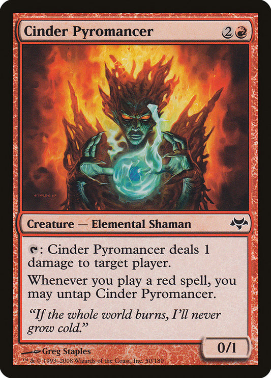 Cinder Pyromancer front
