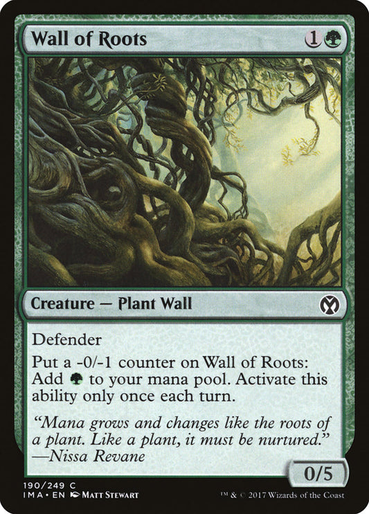 Wall of Roots front