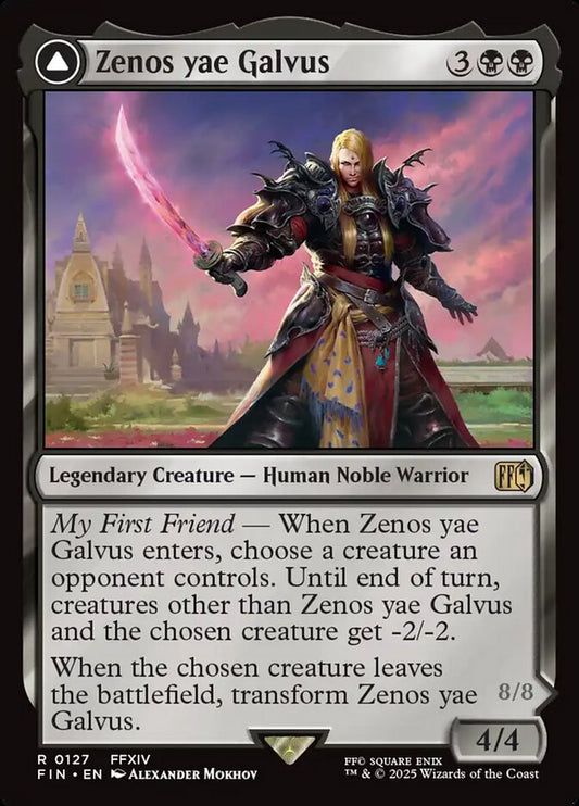 Zenos yae Galvus // Shinryu, Transcendent Rival front