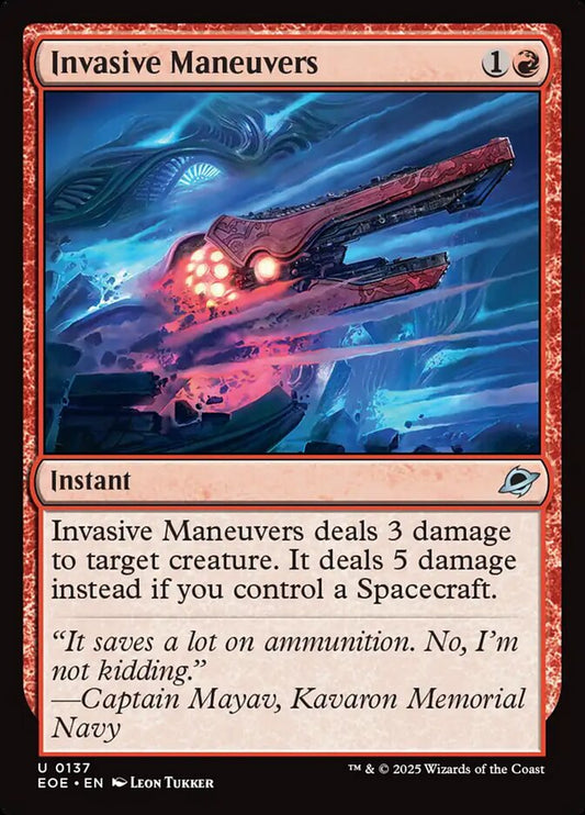 Invasive Maneuvers front
