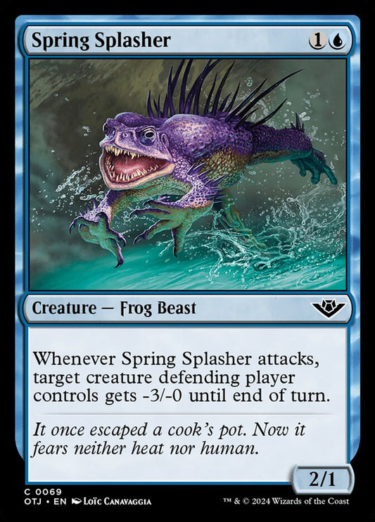 Spring Splasher front