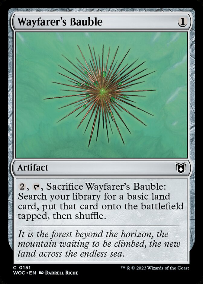Wayfarer's Bauble front