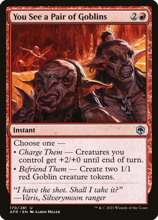 You See a Pair of Goblins front