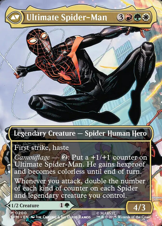 Miles Morales // Ultimate Spider-Man back