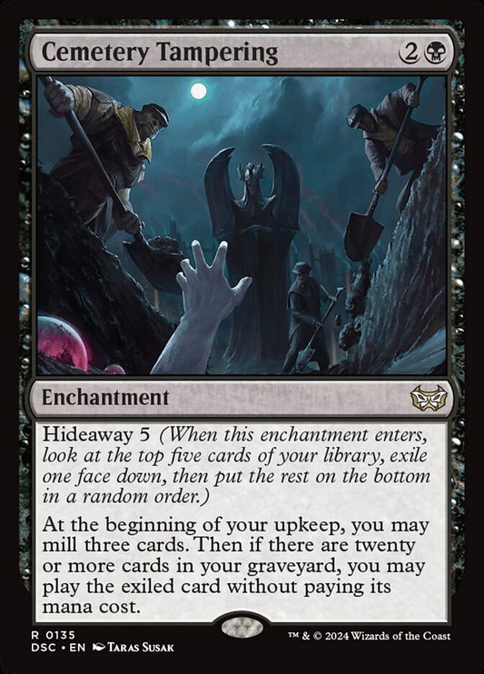 Cemetery Tampering front