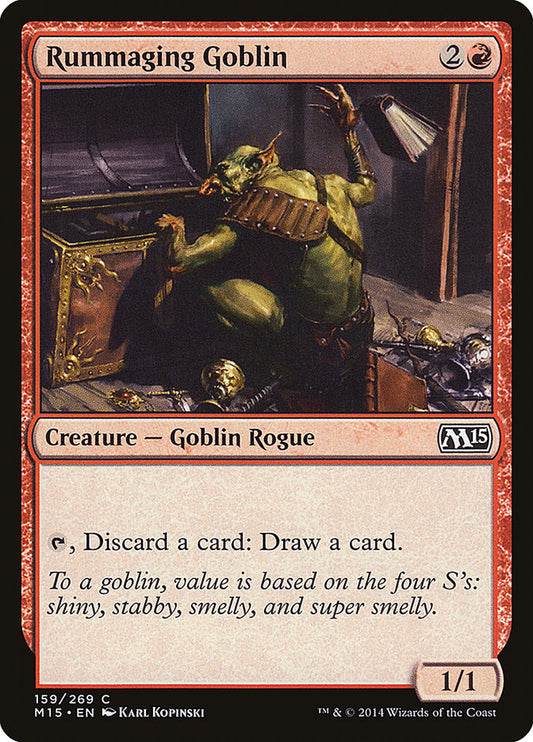 Rummaging Goblin front