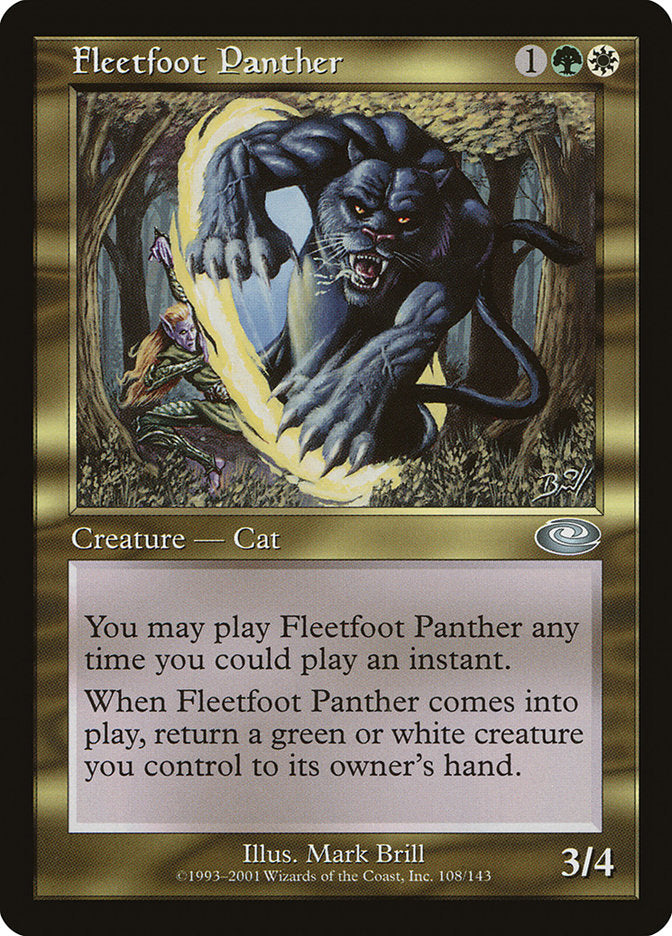 Fleetfoot Panther front