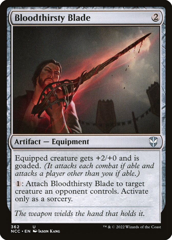 Bloodthirsty Blade front