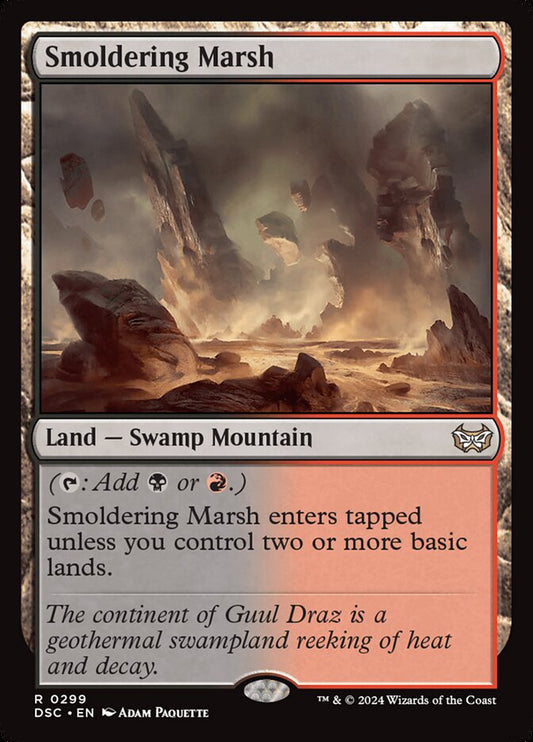 Smoldering Marsh front