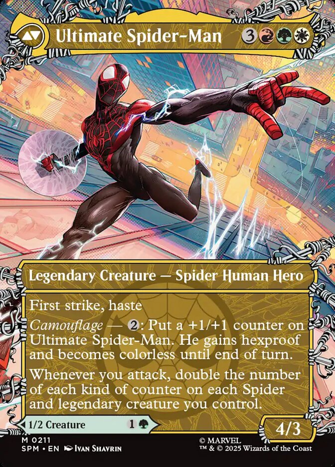 Miles Morales // Ultimate Spider-Man back