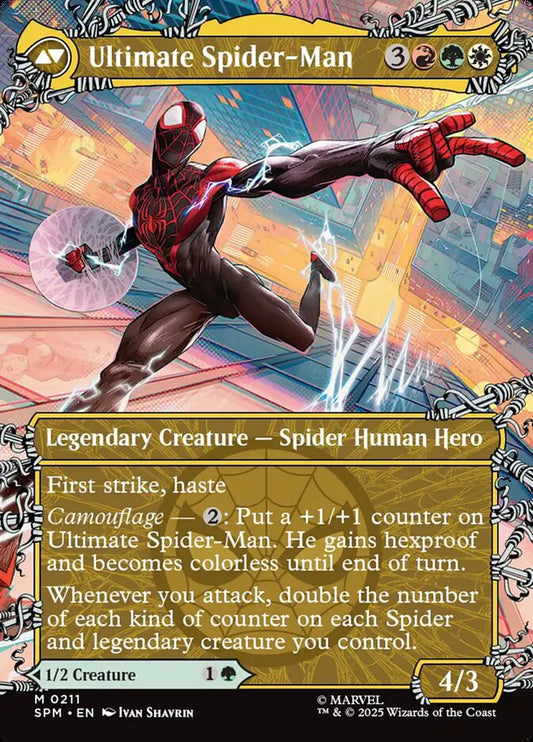 Miles Morales // Ultimate Spider-Man back