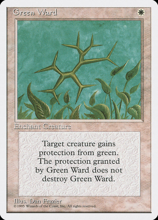 Green Ward front