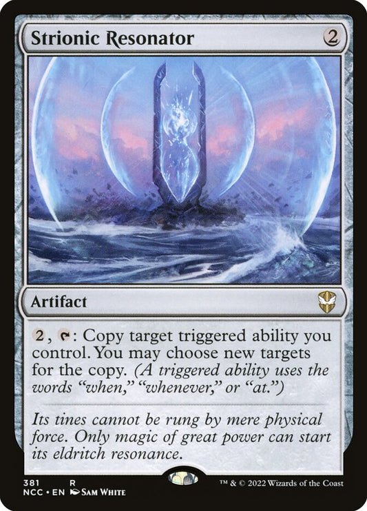 Strionic Resonator front