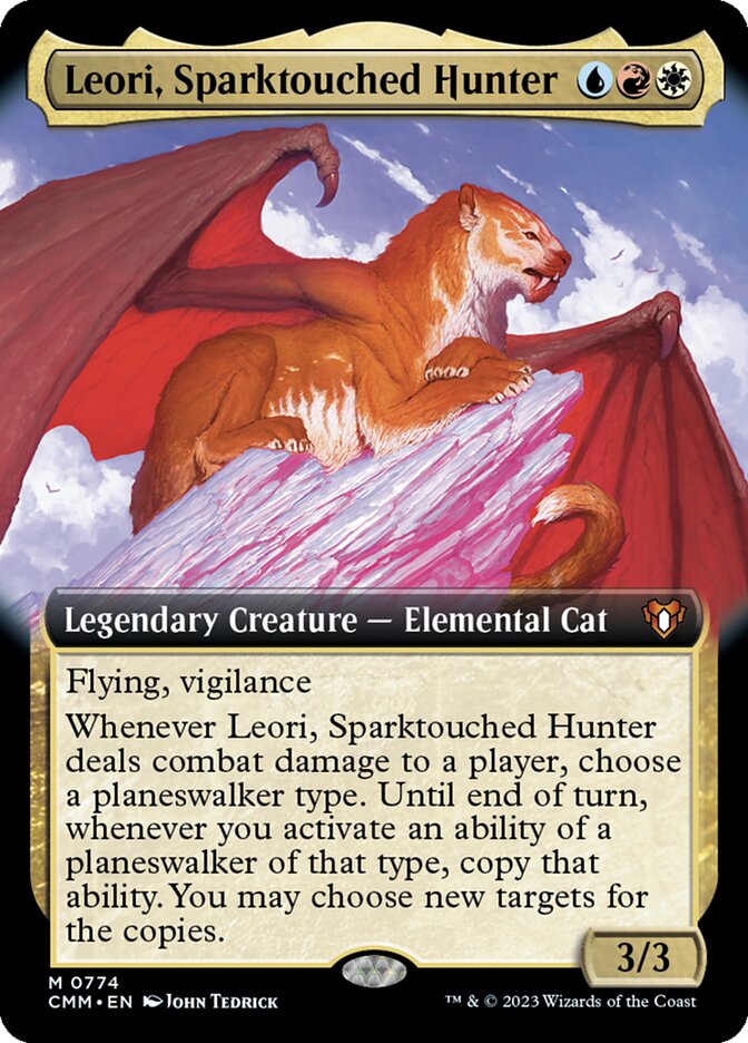 Leori, Sparktouched Hunter front