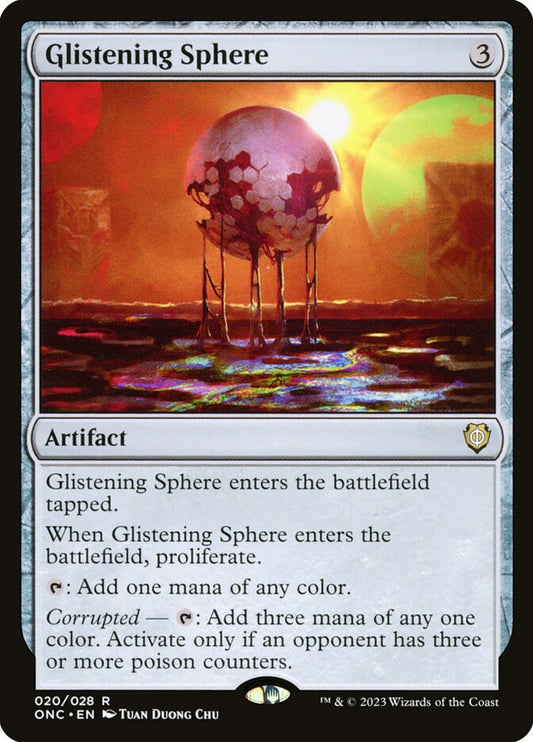 Glistening Sphere front