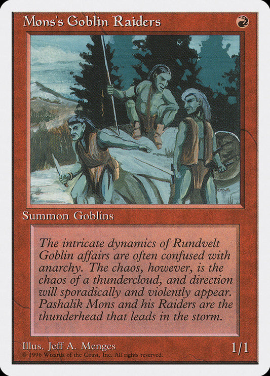 Mons's Goblin Raiders front