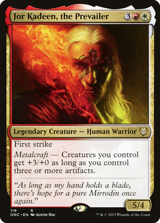 Jor Kadeen, the Prevailer front