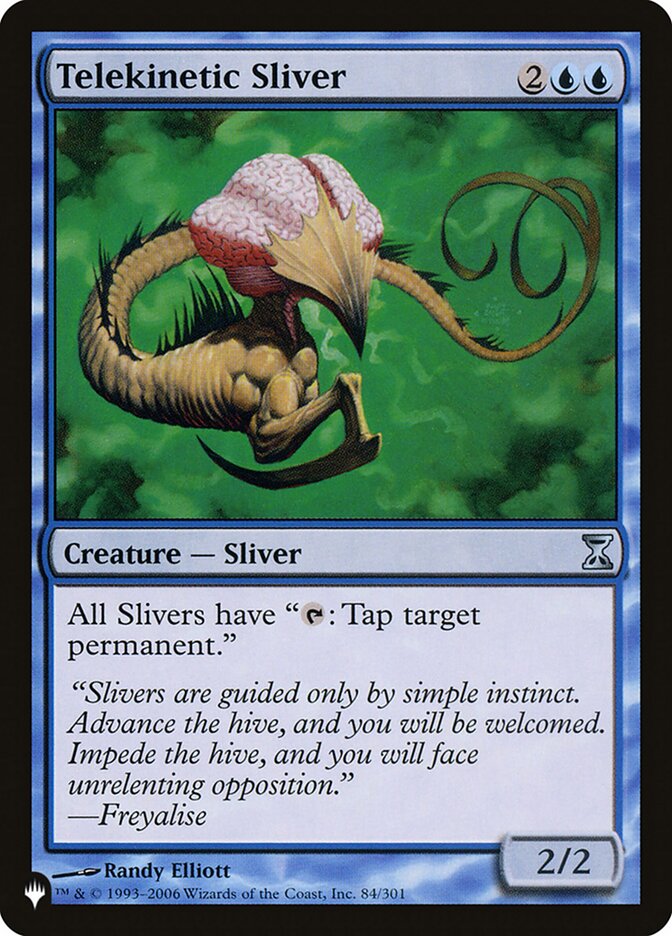 Telekinetic Sliver front