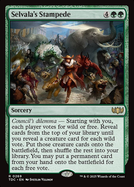 Selvala's Stampede front