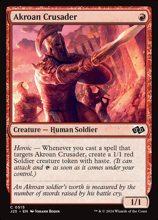 Akroan Crusader front