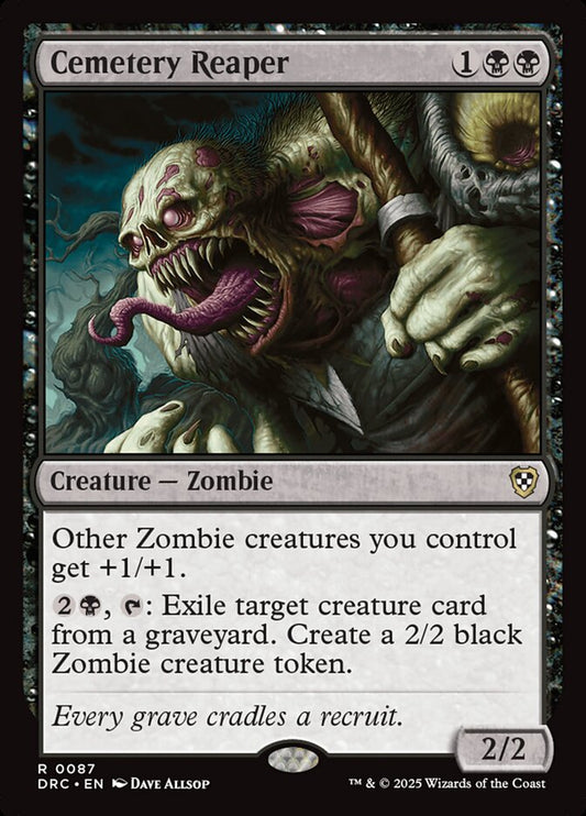 Cemetery Reaper front
