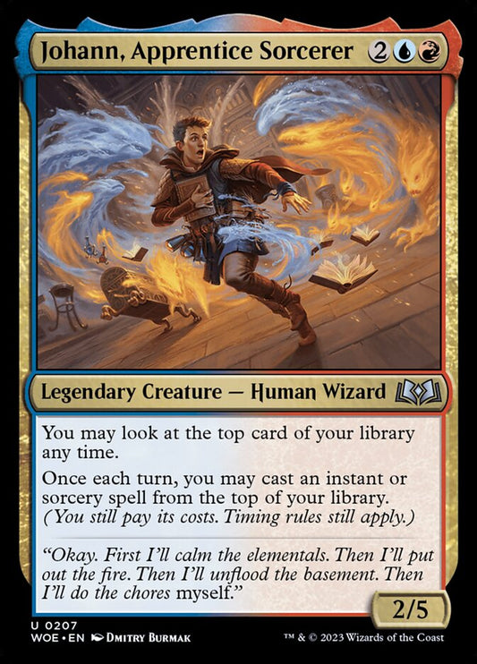 Johann, Apprentice Sorcerer front