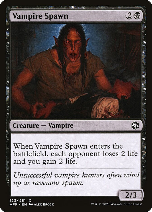 Vampire Spawn front