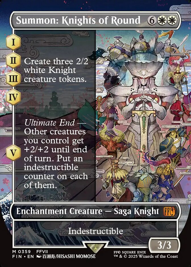 Summon: Knights of Round front
