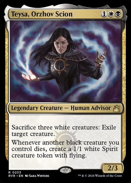 Teysa, Orzhov Scion front