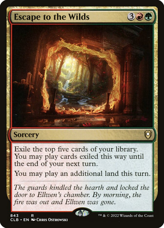 Escape to the Wilds front