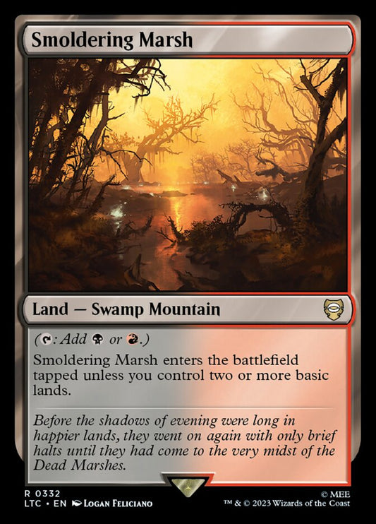 Smoldering Marsh front