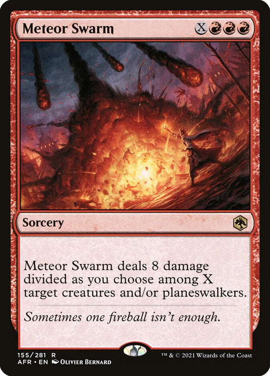 Meteor Swarm front