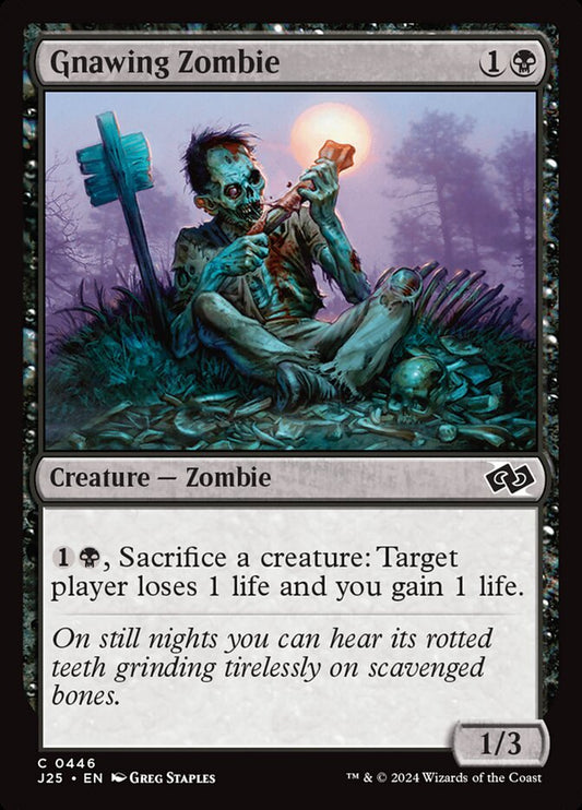 Gnawing Zombie front