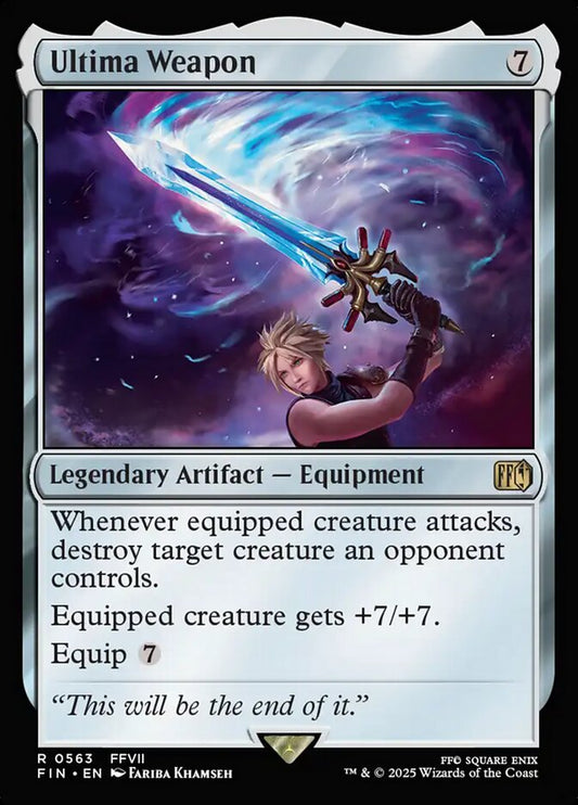 Ultima Weapon front