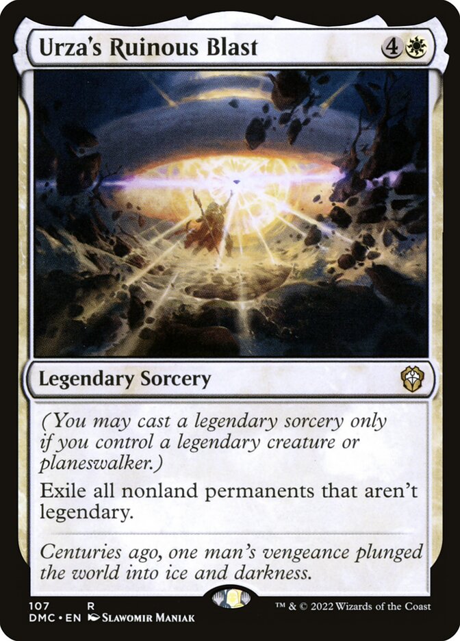 Urza's Ruinous Blast front