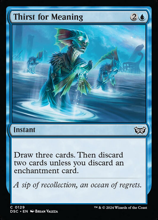 Thirst for Meaning front