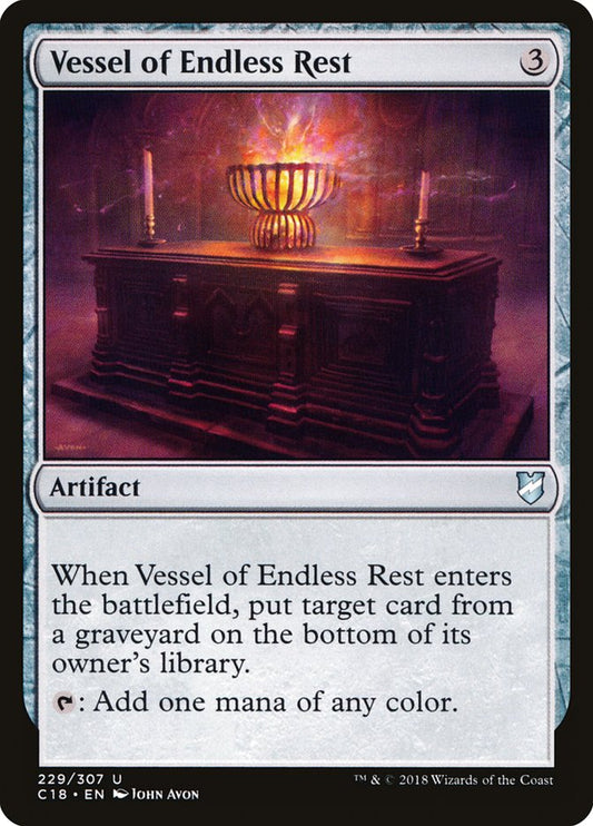 Vessel of Endless Rest front