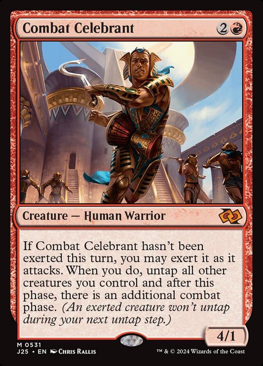 Combat Celebrant front