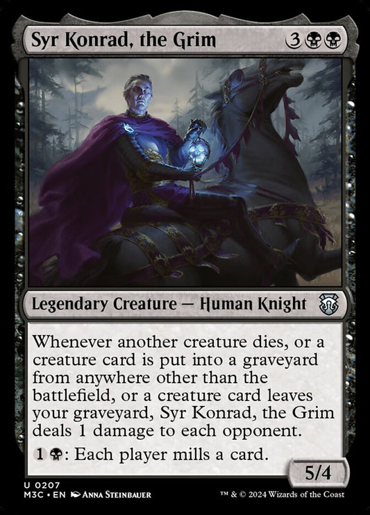 Syr Konrad, the Grim front